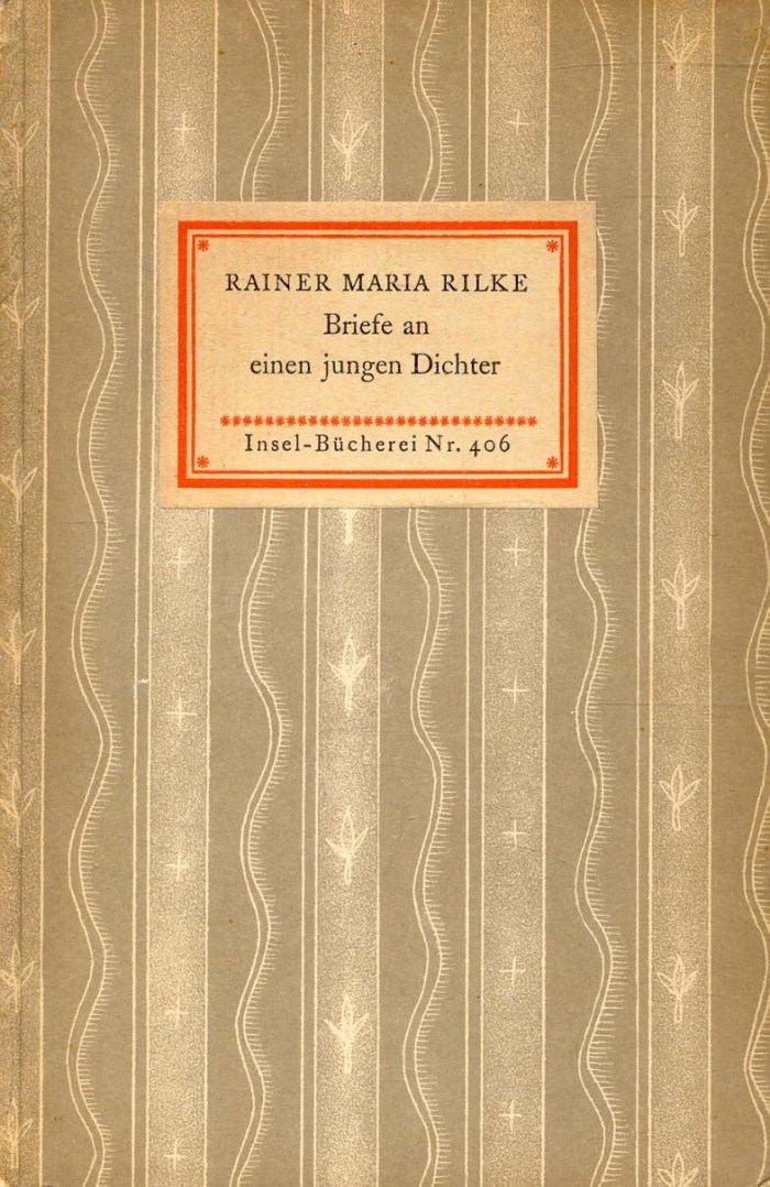 Cover Rainer Maria Rilke, Briefe an einen jungen Dichter, Insel-Bücherei Nr. 406