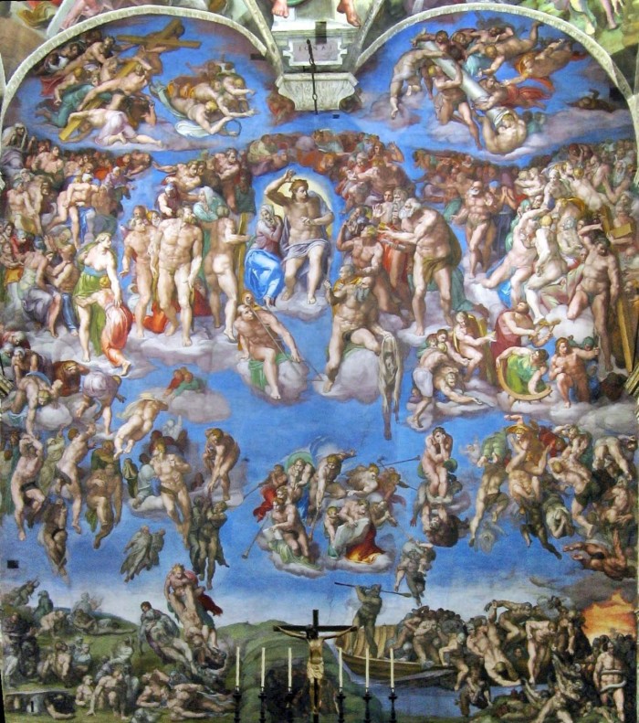 Michelangelo, Das jüngste Gericht, Il giudizio universale