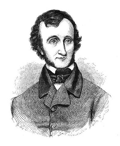 Edgar Allan Poe, posthum 1853