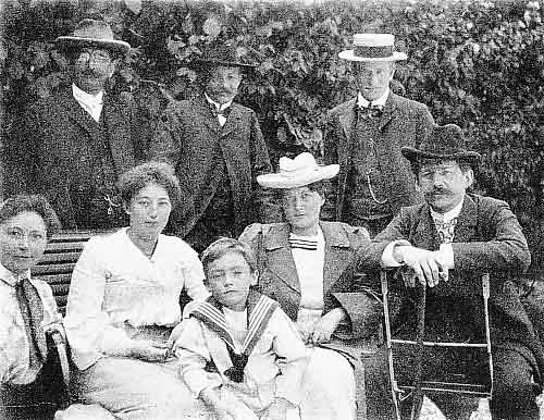 Gruppenbild um 1900
