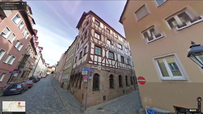 Albrecht-Dürer-Stube, Nürnberg, Google Street View